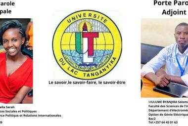 les deux représentants des étudiants